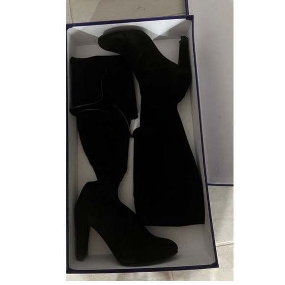 Stuart Weitzman highland suede over the knee boots - Picture 7 of 7